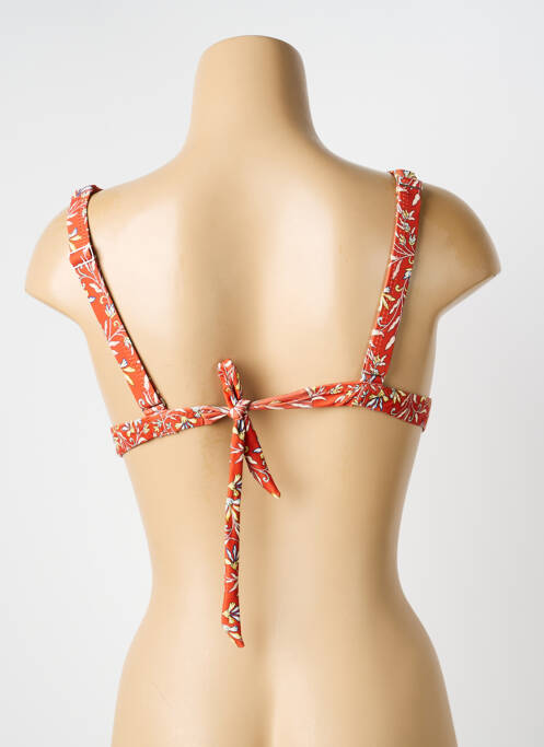 Sutien de costum de baie elasticitate top sutien modelat portocaliu VIOLETTA femme