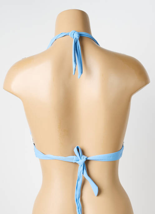 Sutien de costum de baie elasticitate top sutien modelat albastru MERMAID femme