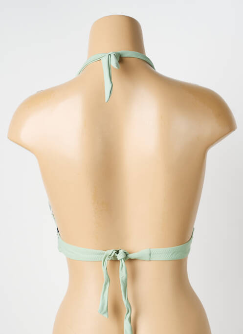 Sutien de costum de baie elasticitate top sutien modelat verde MERMAID femme