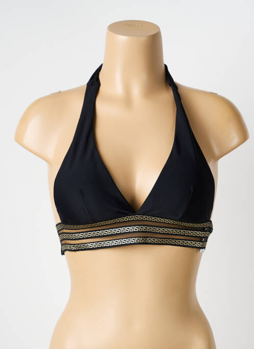 Sutien de costum de baie elasticitate top sutien modelat negru POWER FLOWER femme