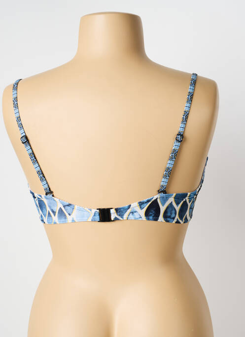 Sutien de costum de baie elasticitate top bentiță albastru LAGON BLEU femme