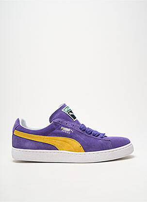 Adidași nubuc vârf rotund violet PUMA bărbat