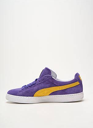 Adidași nubuc vârf rotund violet PUMA bărbat