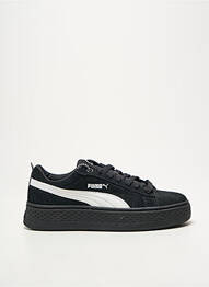 Adidași vârf rotund toc plat până la 3 cm negru PUMA femme