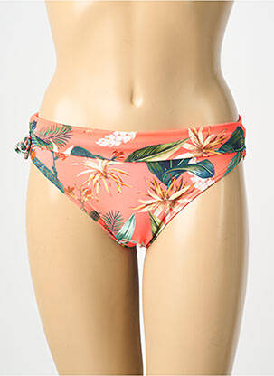 Chiloți de baie imprimeu fantezie chiloți portocaliu LAGON BLEU femme
