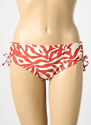Chiloți de baie imprimeu fantezie chiloți portocaliu LAGON BLEU femme