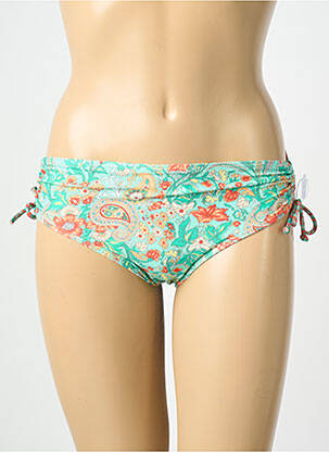 Chiloți de baie imprimeu fantezie chiloți verde LAGON BLEU femme