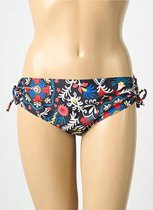 Chiloți de baie imprimeu fantezie chiloți negru LAGON BLEU femme