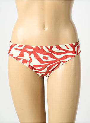 Chiloți de baie imprimeu fantezie chiloți roșu LAGON BLEU femme