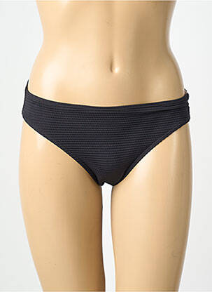 Chiloți de baie elasticitate chiloți negru LAGON BLEU femme