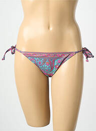 Chiloți de baie imprimeu fantezie bikini roz LAGON BLEU femme