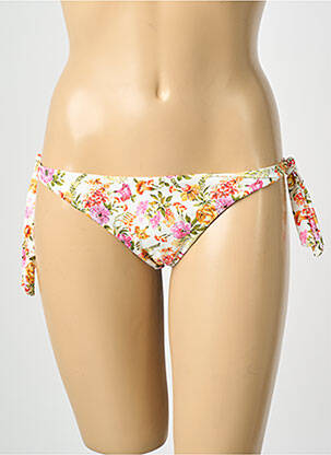 Chiloți de baie imprimeu floral bikini alb SWEET SECRET femeie