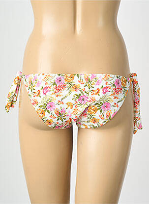 Chiloți de baie imprimeu floral bikini alb SWEET SECRET femeie