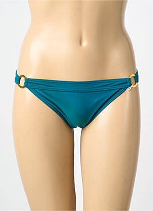 Chiloți de baie elasticitate chiloți albastru LAGON BLEU femme