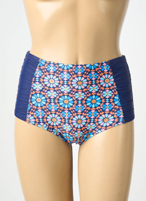 Chiloți de baie imprimeu fantezie chiloți albastru RAE femme