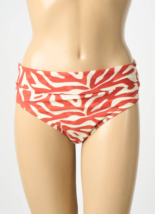 Chiloți de baie imprimeu fantezie chiloți portocaliu LAGON BLEU femme