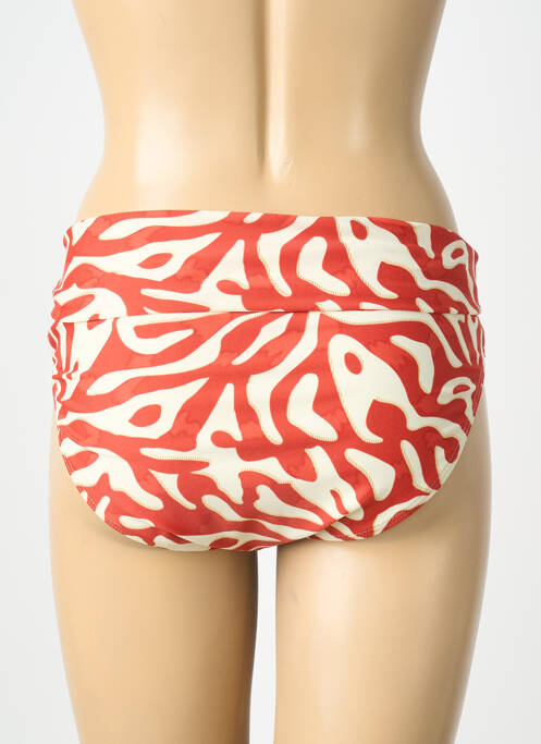 Chiloți de baie imprimeu fantezie chiloți portocaliu LAGON BLEU femme