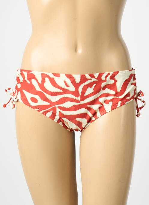 Chiloți de baie imprimeu fantezie chiloți portocaliu LAGON BLEU femme
