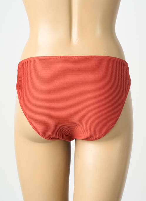 Chiloți de baie elasticitate chiloți portocaliu LAGON BLEU femme