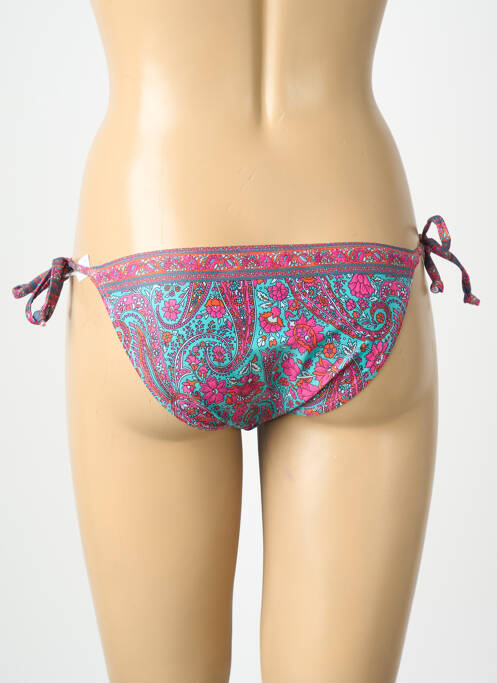 Chiloți de baie imprimeu fantezie bikini roz LAGON BLEU femme