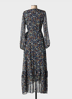 Rochie lungă mâneci lungi mâneci lungi albastru MOLLY BRACKEN femeie