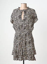 Rochie midi mâneci scurte mâneci scurte negru MOLLY BRACKEN femeie