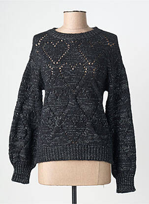 Pulover croială cambrată mâneci lungi negru MOLLY BRACKEN femeie