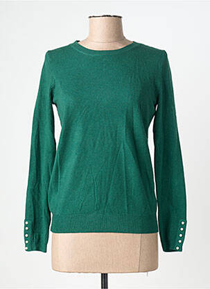 Pulover croială cambrată mâneci lungi verde MOLLY BRACKEN femeie