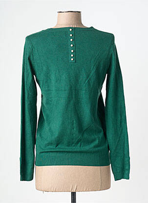 Pulover croială cambrată mâneci lungi verde MOLLY BRACKEN femeie