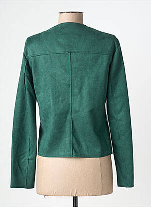 Jachete casual guler rotund verde MOLLY BRACKEN femeie