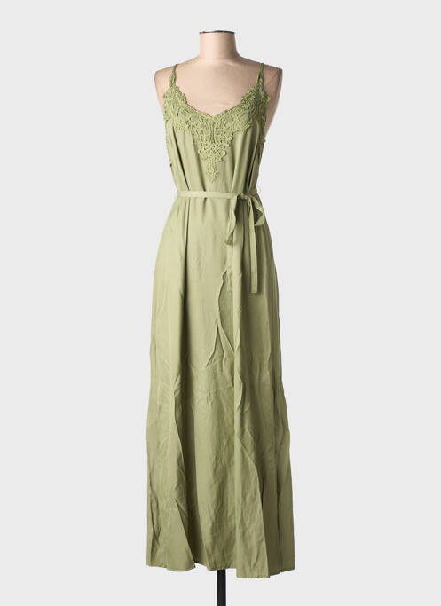 Rochie lungă verde CREAM femeie