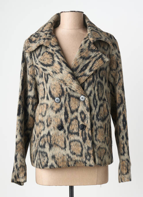 Palton scurt maro MOLLY BRACKEN femeie