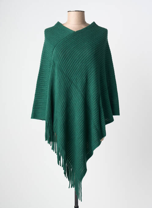 Poncho verde MOLLY BRACKEN femeie