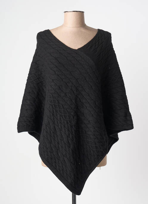 Poncho negru CREAM femeie