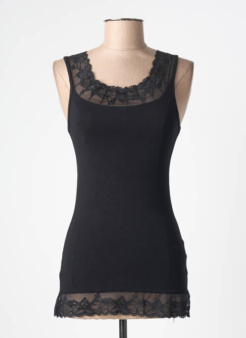 Top negru CREAM femeie