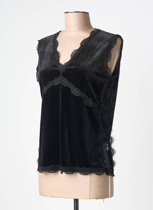Top negru MOLLY BRACKEN femeie