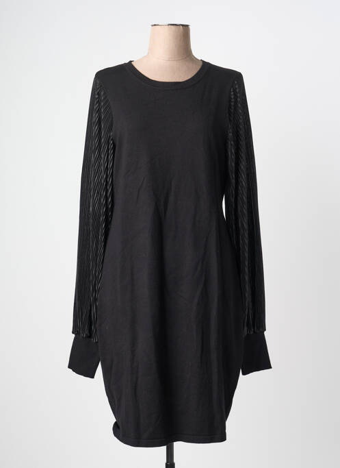 Rochie midi mâneci lungi mâneci lungi negru MOLLY BRACKEN femme