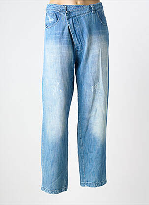 Blugi cu croială dreaptă albastru BANDITAS FROM MARSEILLE femeie