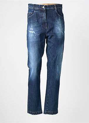 Blugi cu croială dreaptă albastru BANDITAS FROM MARSEILLE femeie