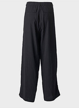 Pantalon larg țesătură crep mărime normală negru CREAM femeie