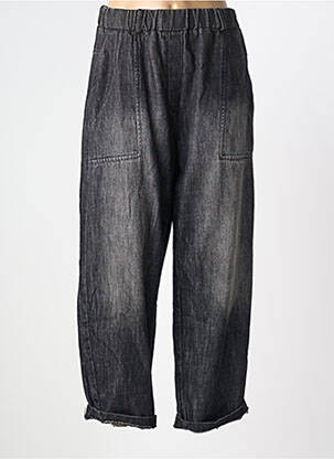 Blugi cu croială dreaptă negru BANDITAS FROM MARSEILLE femeie