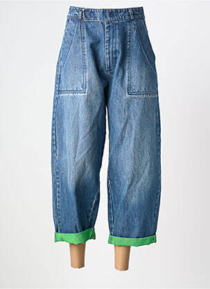 Blugi cu croială largă albastru BANDITAS FROM MARSEILLE femeie