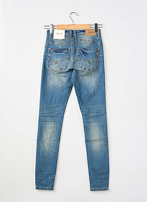 Blugi skinny elasticitate talie joasă albastru CREAM femeie