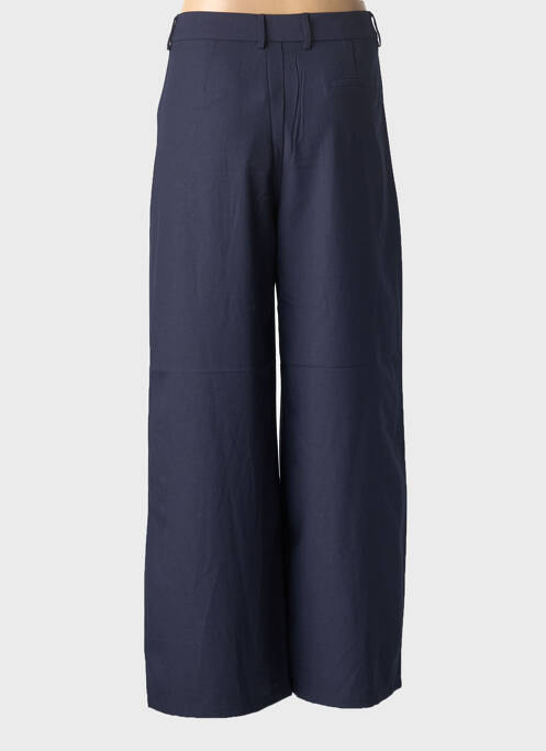 Pantalon larg albastru MOLLY BRACKEN femeie