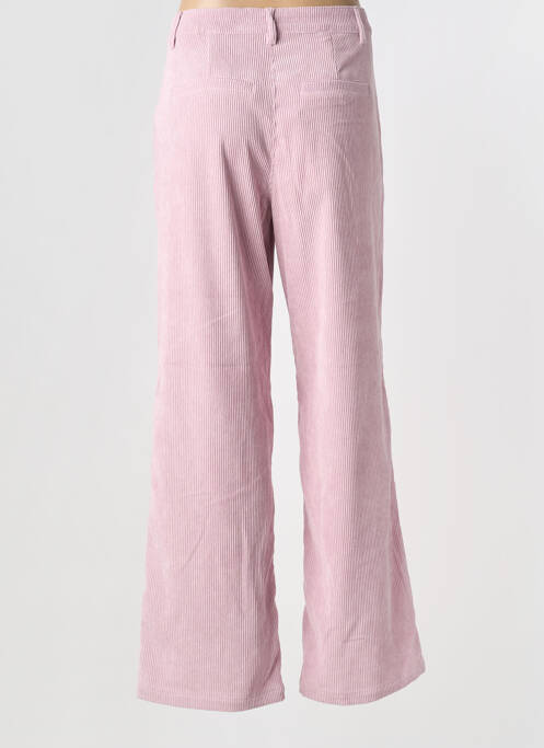 Pantalon larg roz CREAM femeie