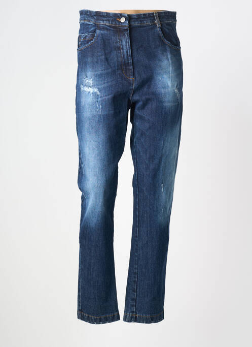 Blugi cu croială dreaptă albastru BANDITAS FROM MARSEILLE femeie