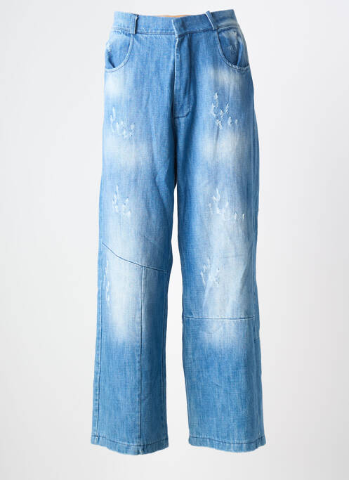 Blugi cu croială largă albastru BANDITAS FROM MARSEILLE femeie