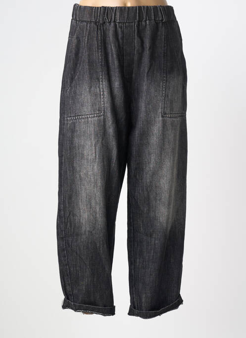 Blugi cu croială dreaptă negru BANDITAS FROM MARSEILLE femeie