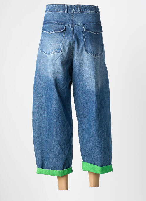 Blugi cu croială largă albastru BANDITAS FROM MARSEILLE femeie