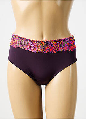 Chilot broderie violet PRIMA DONNA femme